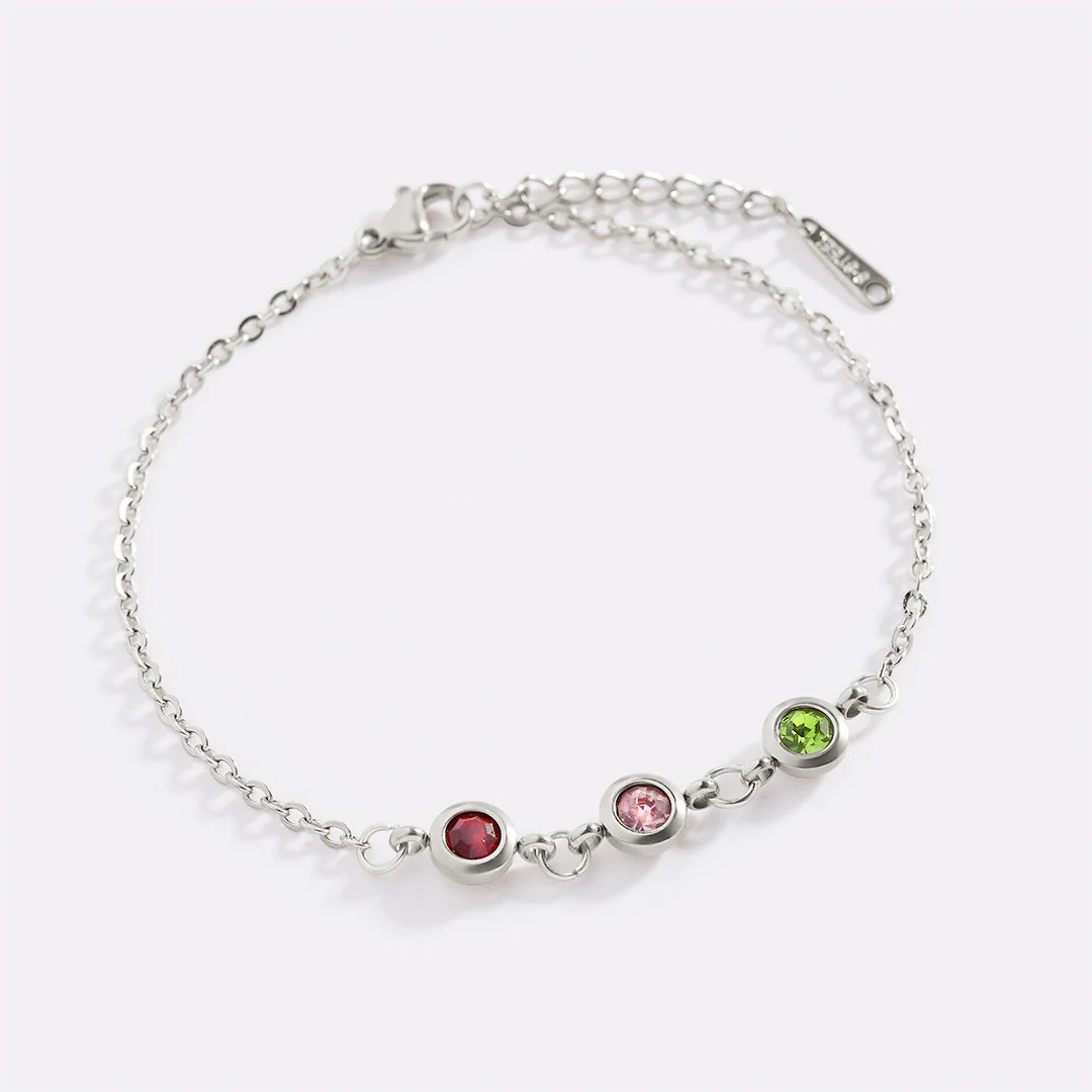 Personalized Birthstone Bracelet - Image 59