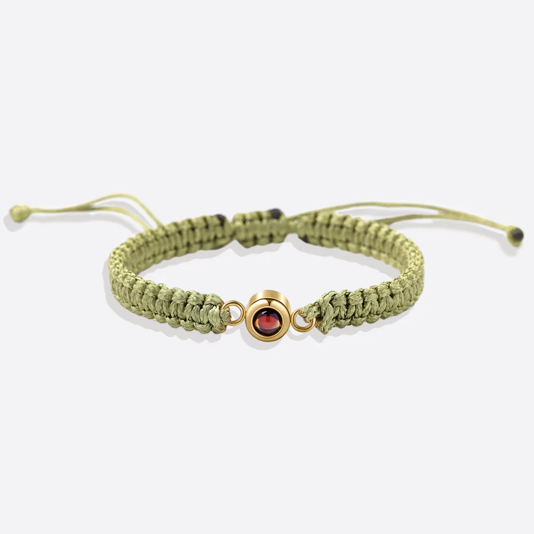 Personalized Braided Photo Bracelet - Image 188