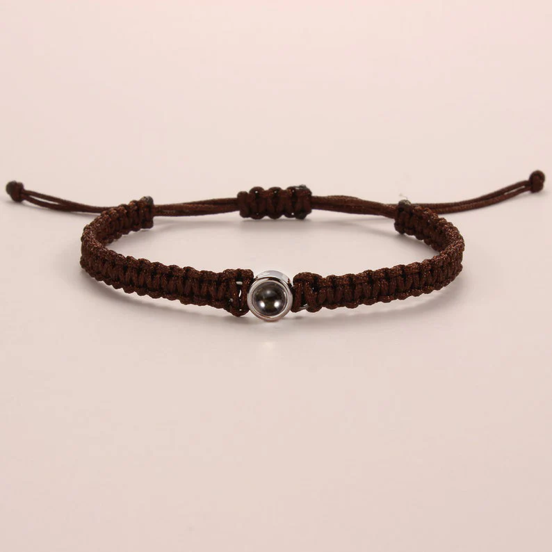 Personalized Braided Photo Bracelet - Image 19