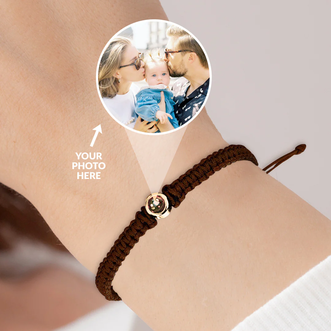Personalized Braided Photo Bracelet - Image 59