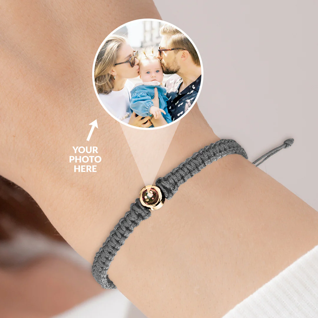 Personalized Braided Photo Bracelet - Image 83