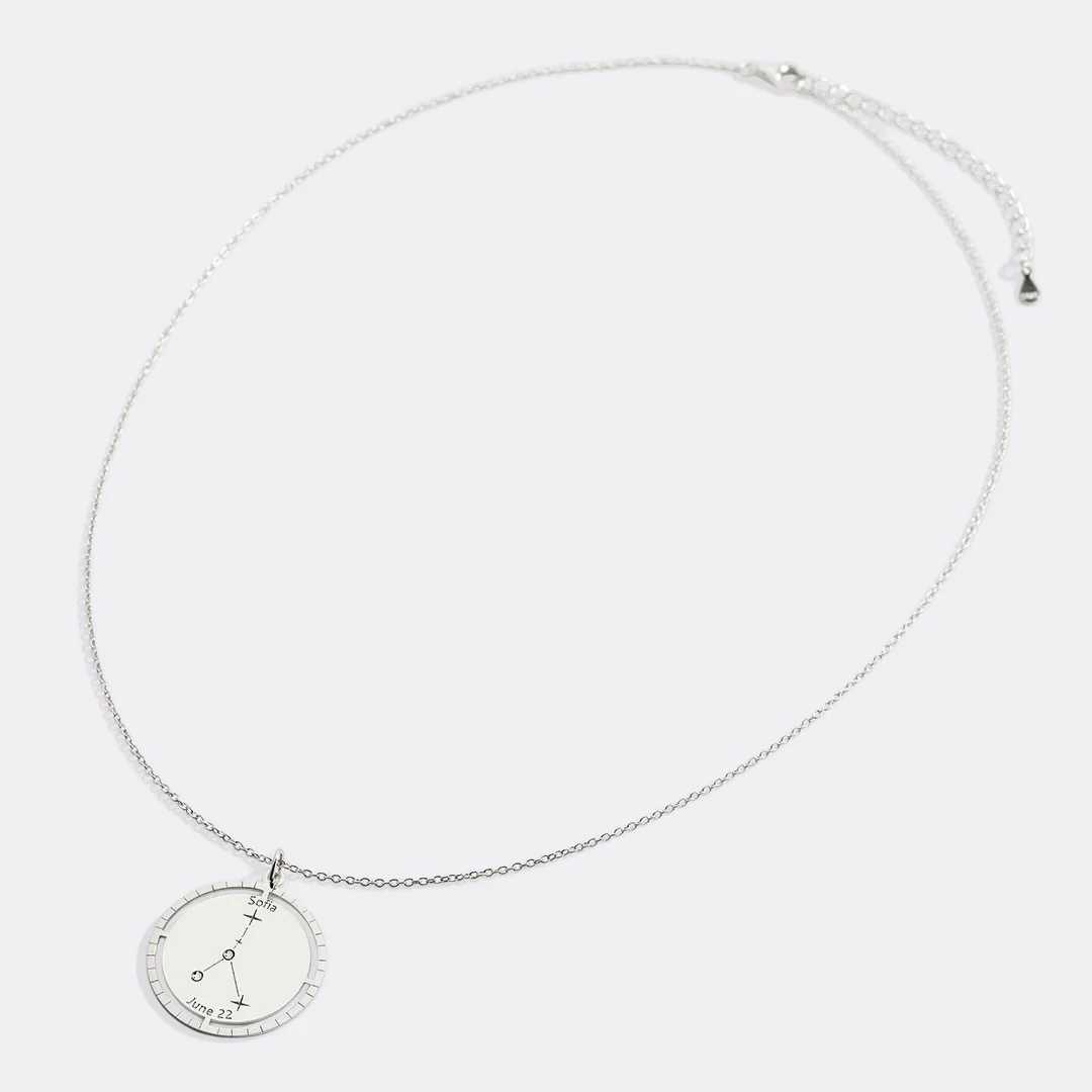 Personalized Constellation Pendant Necklace - Image 87