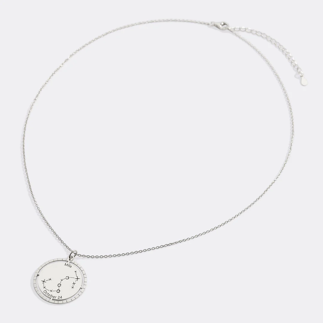 Personalized Constellation Pendant Necklace - Image 93