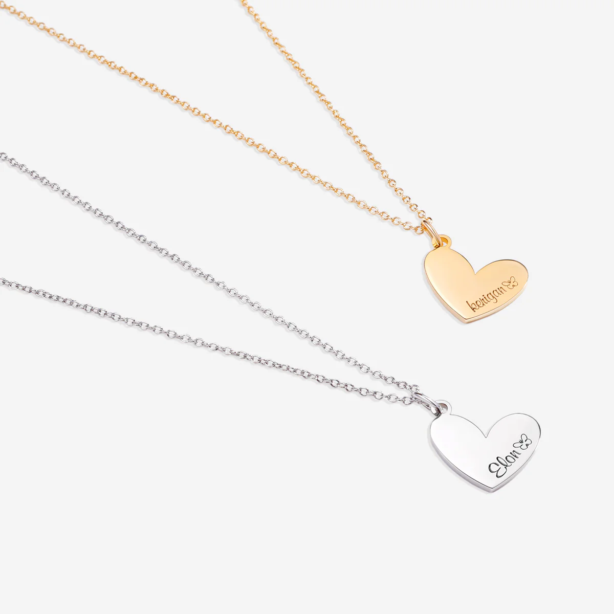 Personalized Heart Name Necklace - Image 11