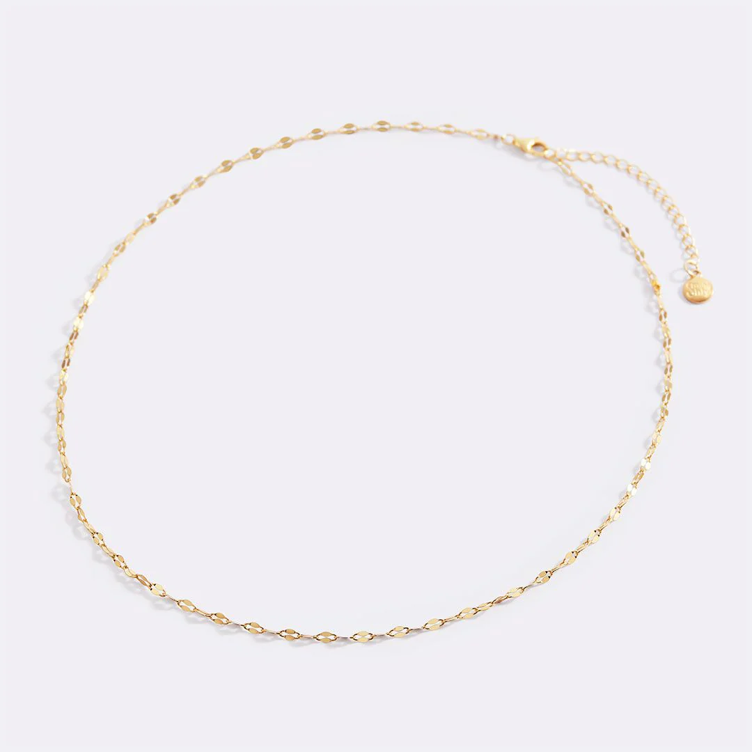 Petal Chain Necklace - Image 8