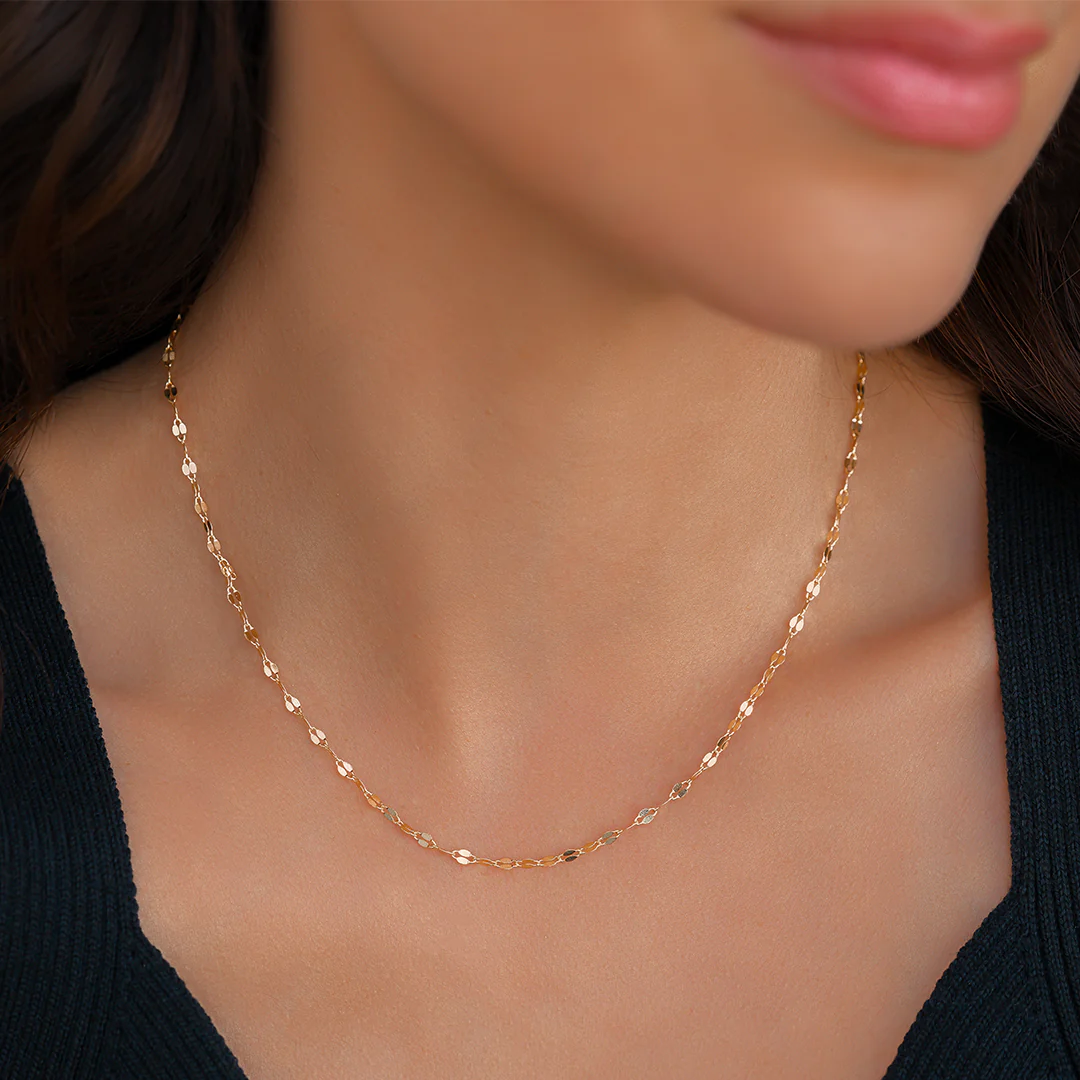 Petal Chain Necklace - Image 9