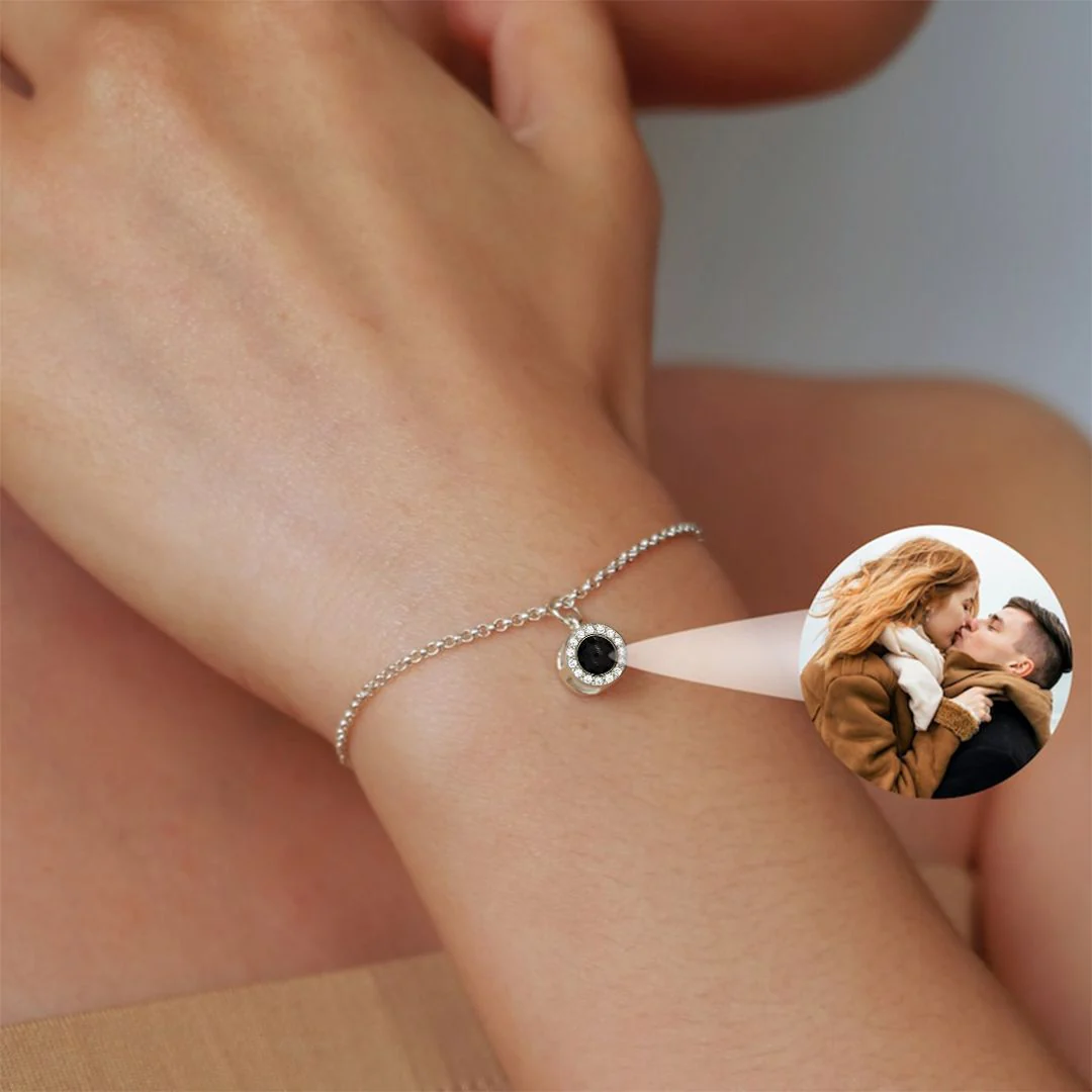 Petite Halo Photo Bracelet - Image 11