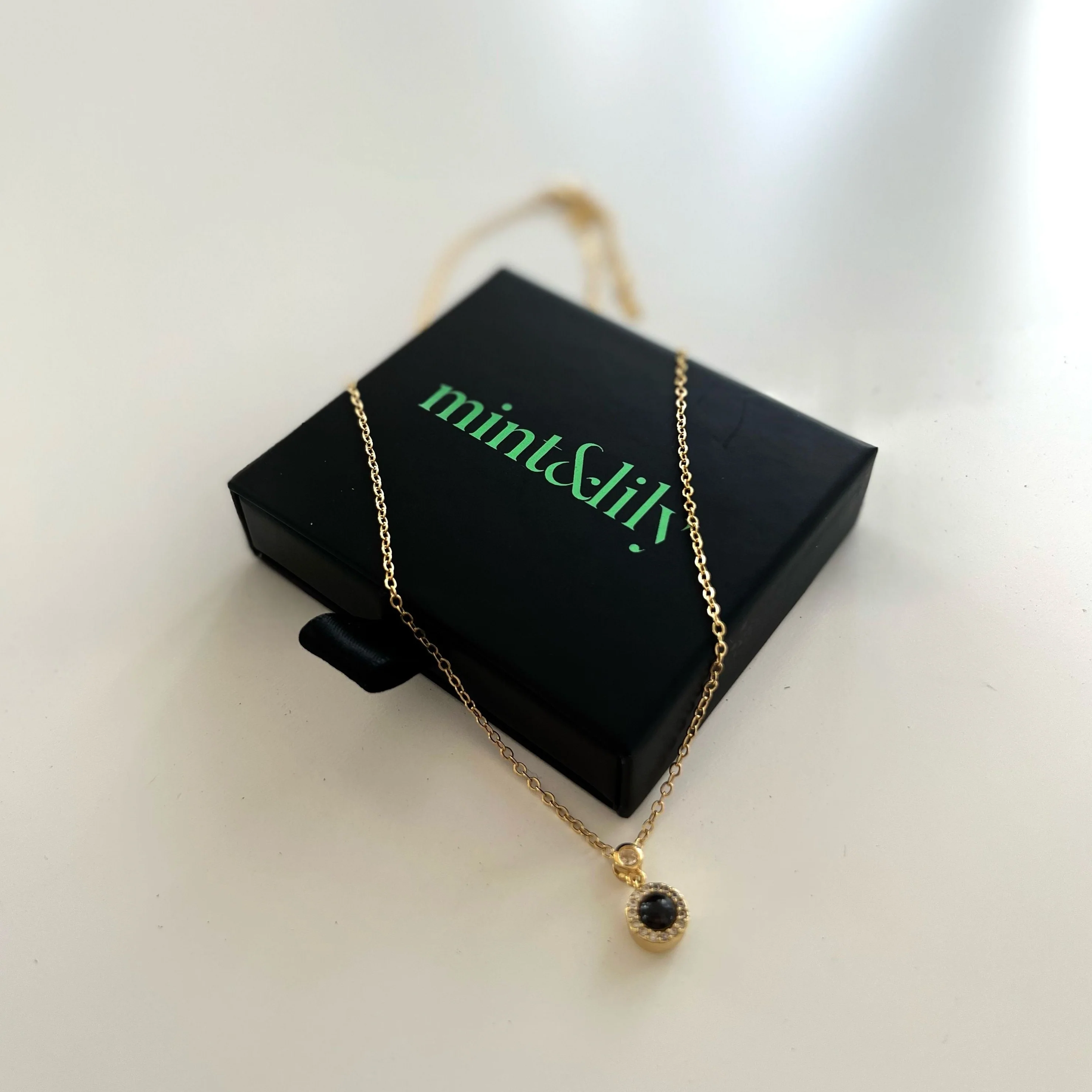 Petite Halo Photo Necklace - Image 10