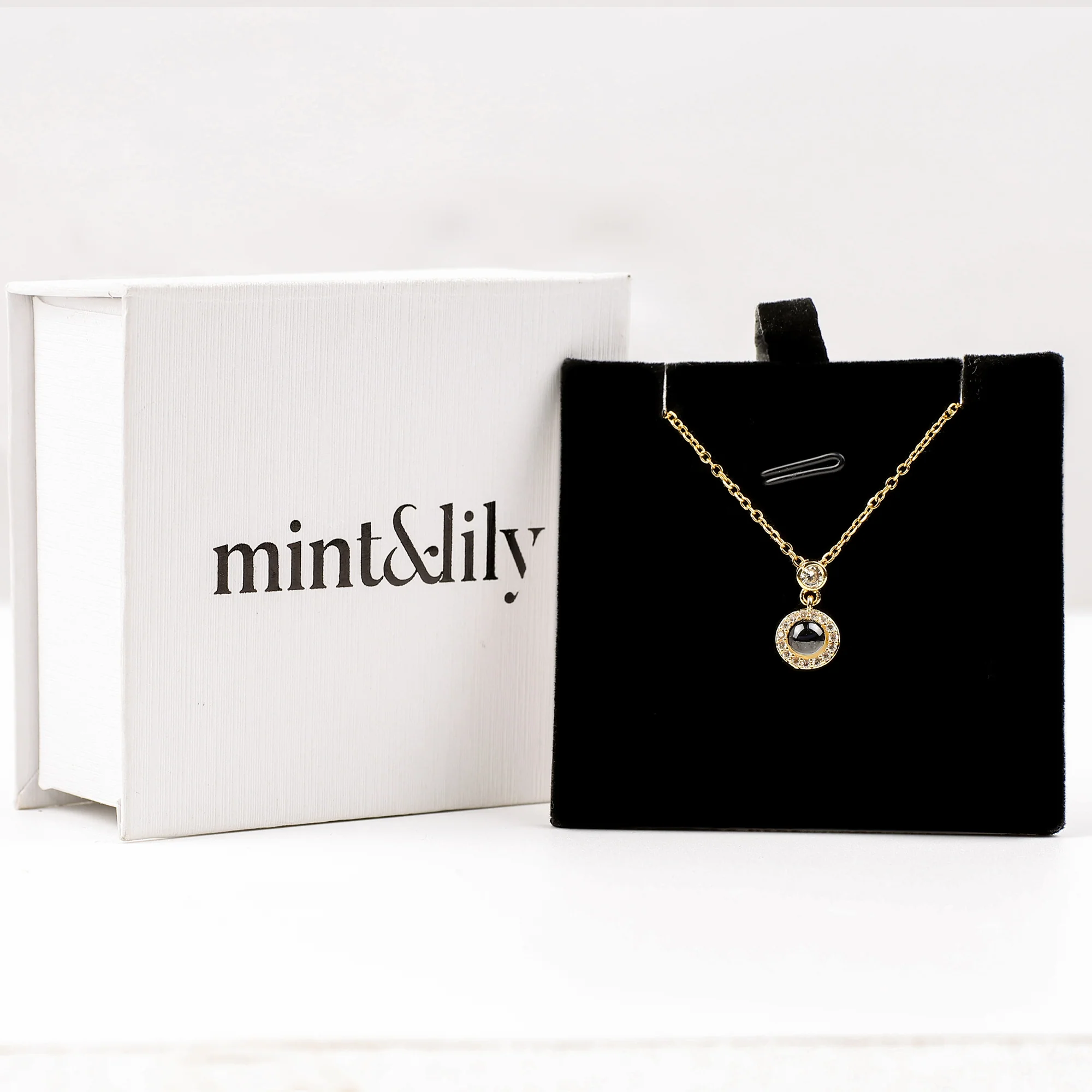 Petite Halo Photo Necklace - Image 13