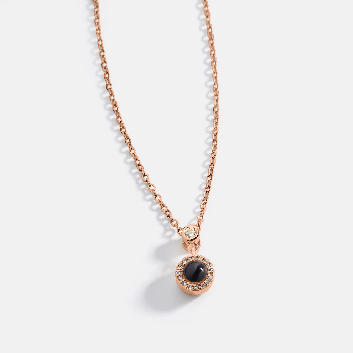 Petite Halo Photo Necklace - Image 22