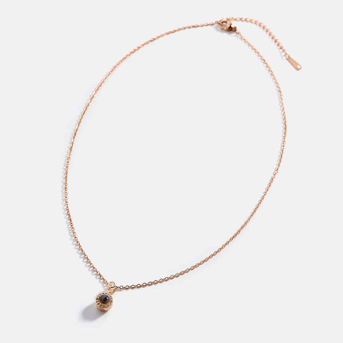 Petite Halo Photo Necklace - Image 24