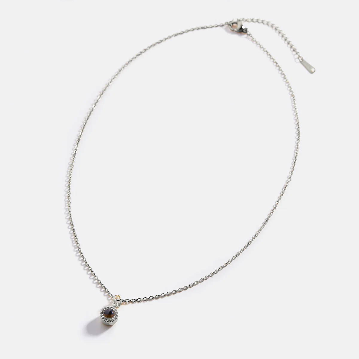 Petite Halo Photo Necklace - Image 25