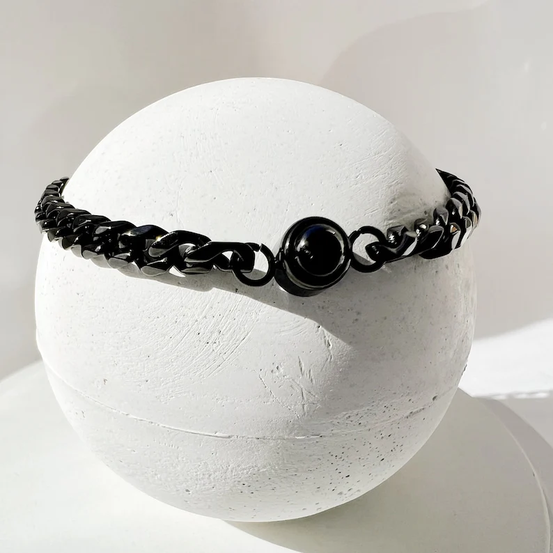 Cuban Chain Photo Bracelet - Image 4