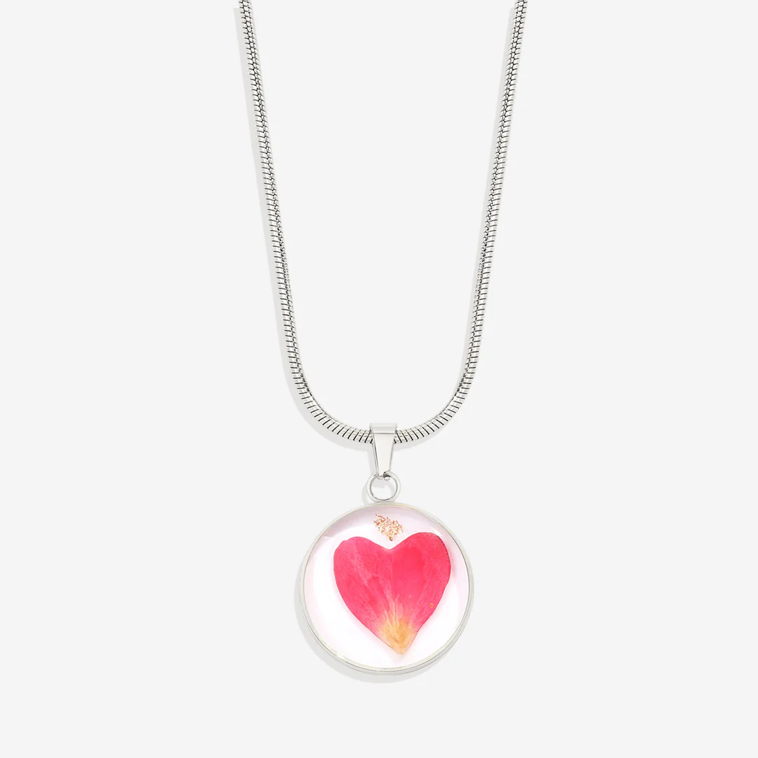 Pressed Birth Flower Necklace - Image 118
