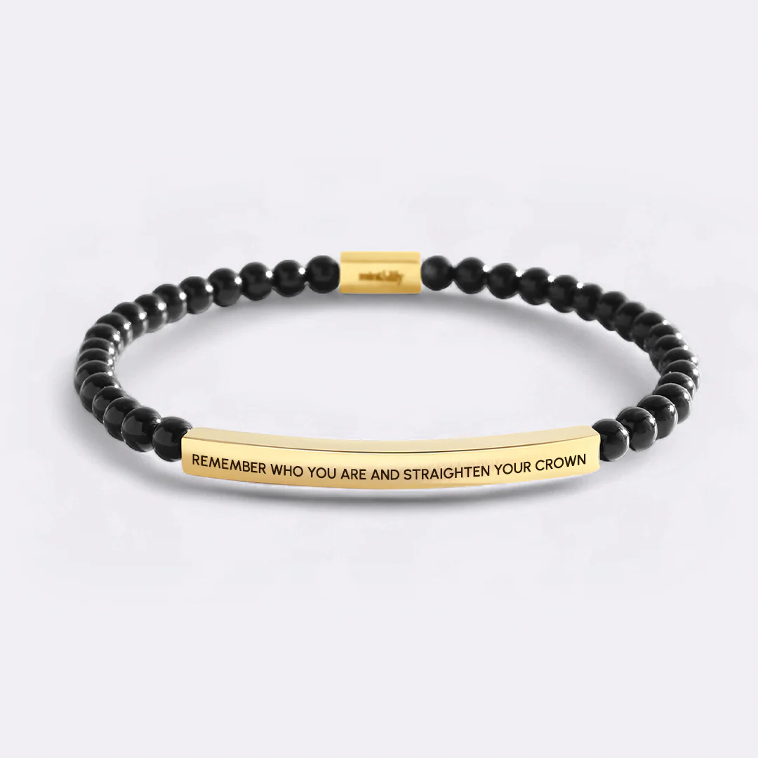 Remember Who You Are and Straighten Your Crown Beaded Inspire Bracelet - Image 14