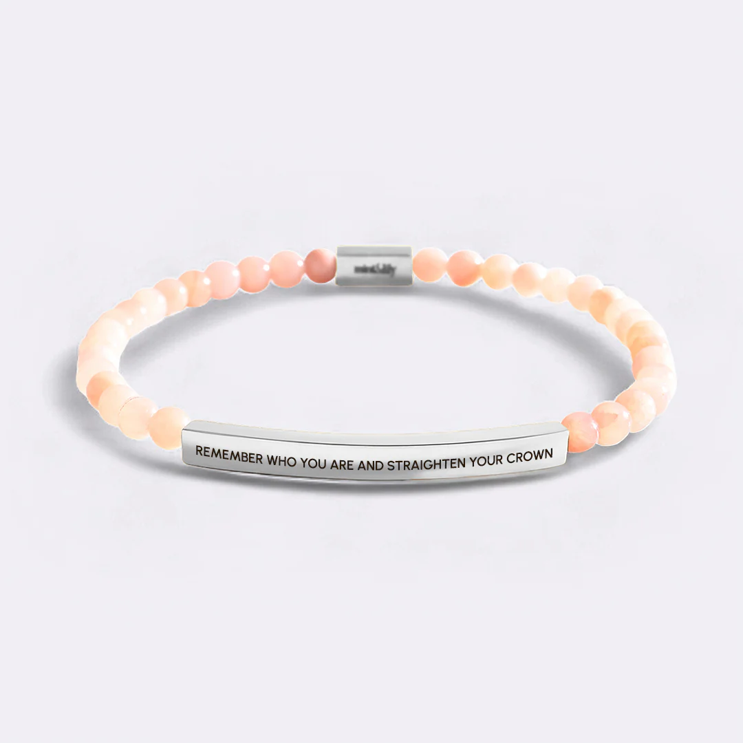 Remember Who You Are and Straighten Your Crown Beaded Inspire Bracelet - Image 15