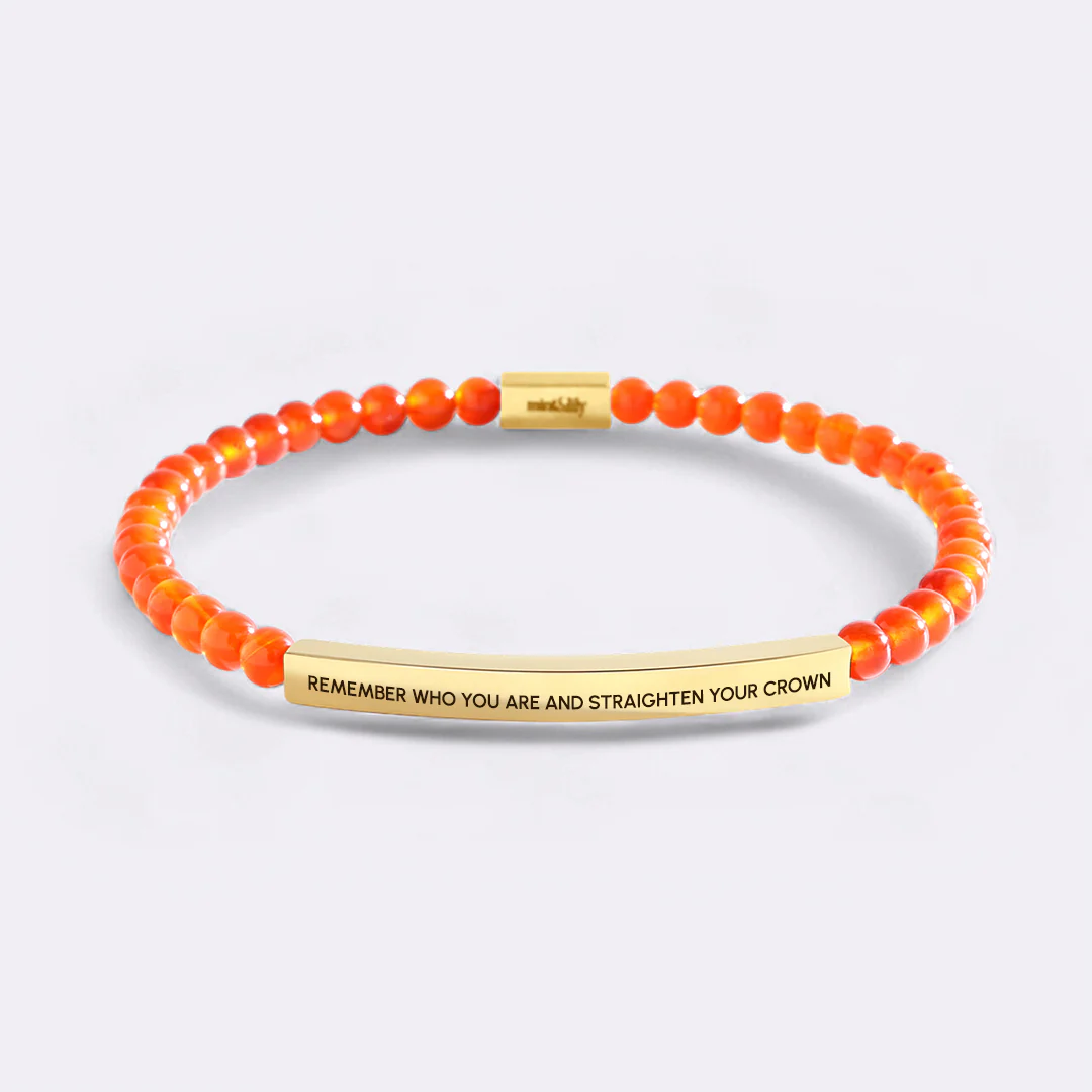 Remember Who You Are and Straighten Your Crown Beaded Inspire Bracelet - Image 16