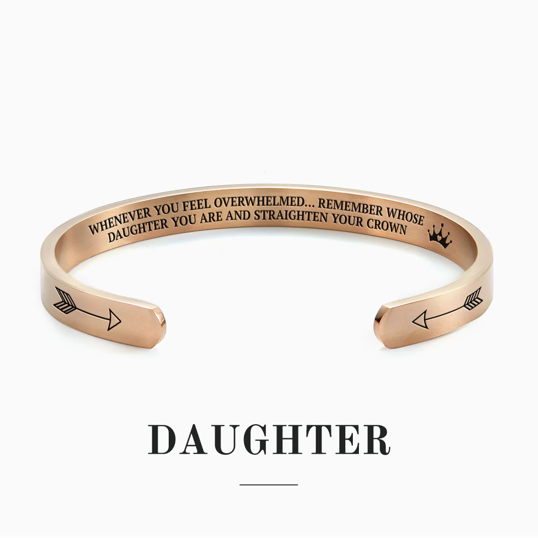 Remember Who You Are and Straighten Your Crown Cuff Bracelet - Image 23