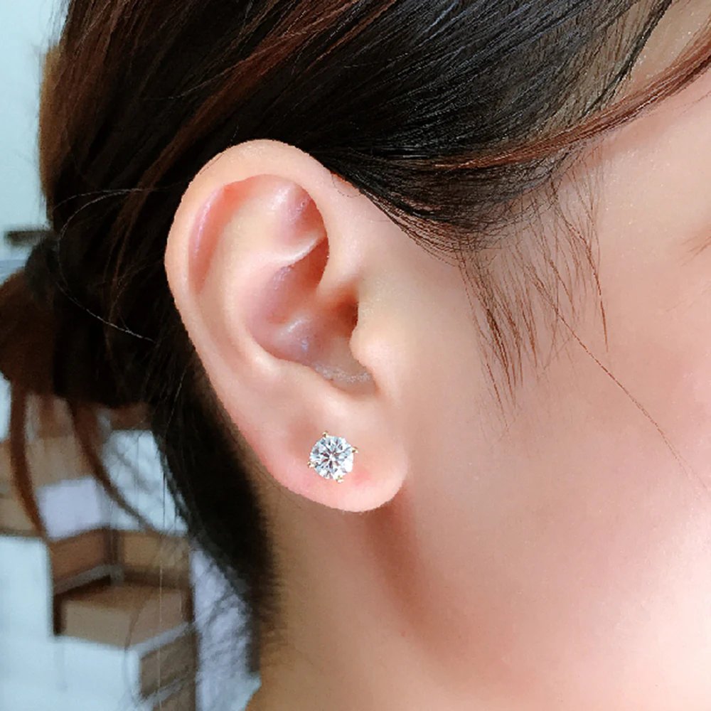 4mm Classic Solitaire Studs - Image 11