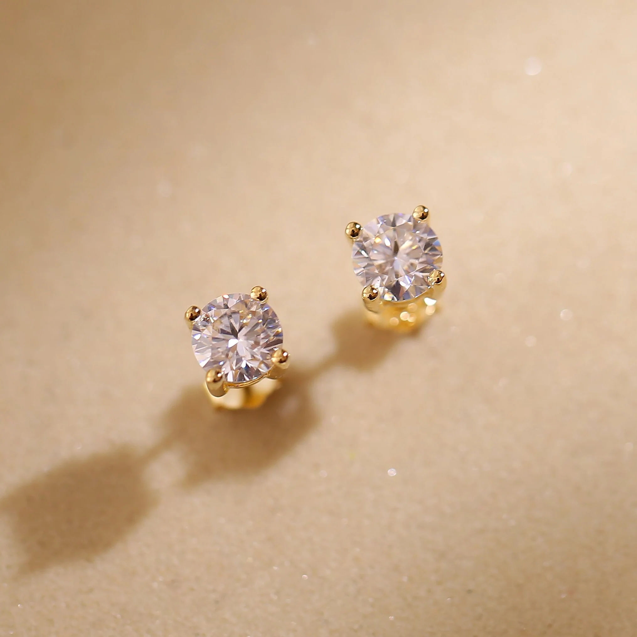 4mm Classic Solitaire Studs - Image 4