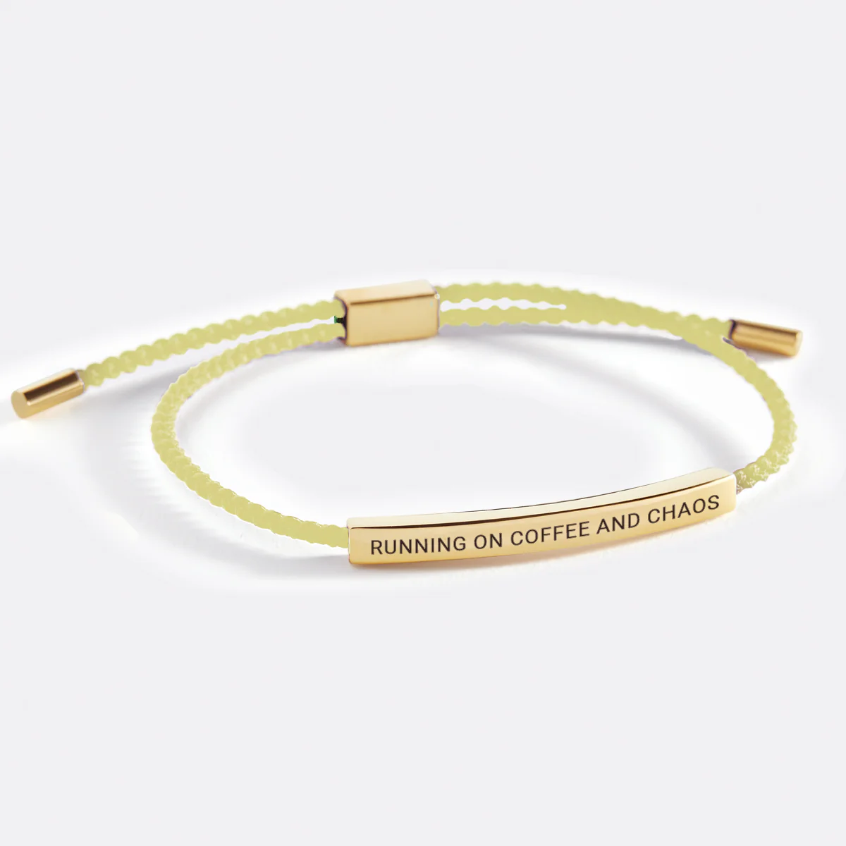 Running on Coffee and Chaos Inspire Bracelet - Image 26
