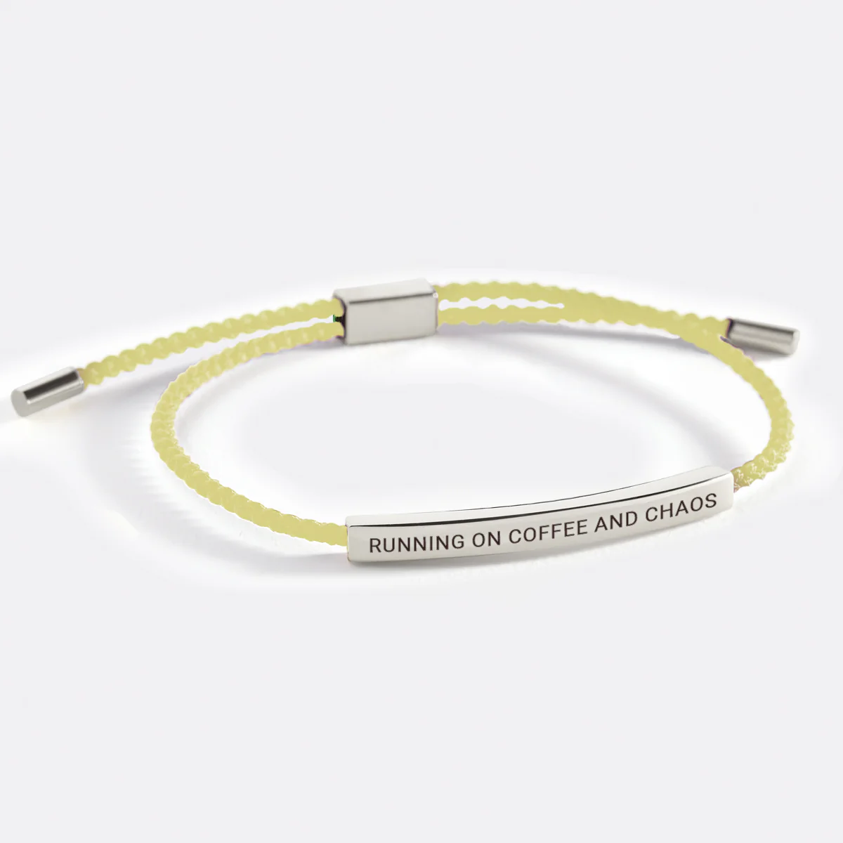 Running on Coffee and Chaos Inspire Bracelet - Image 27
