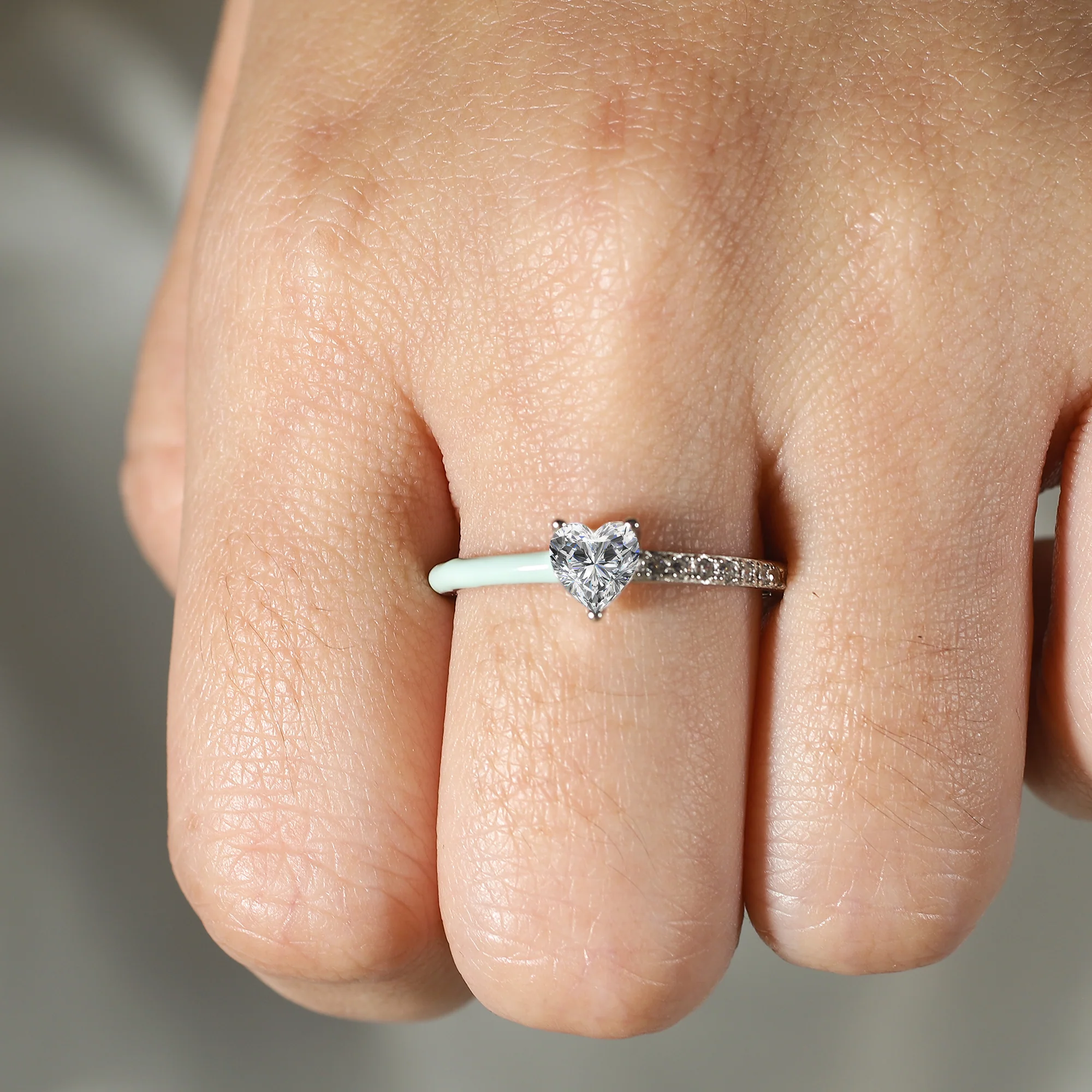 Self Reminder - No One Is You And That Is Your Power Half Enamel Ring - Image 4