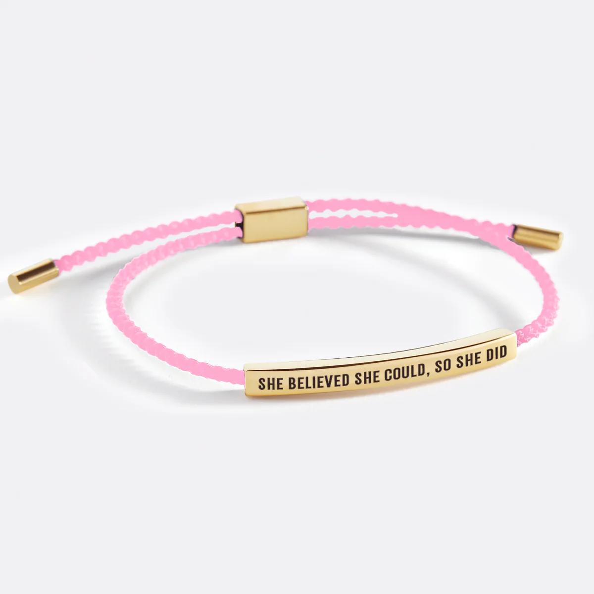 She Believed She Could, So She Did Inspire Bracelet - Image 15