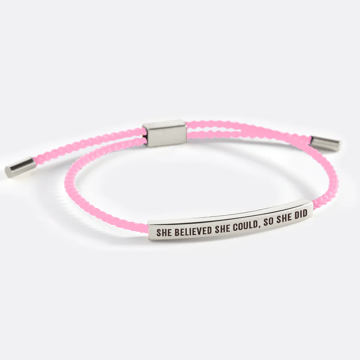 She Believed She Could, So She Did Inspire Bracelet - Image 7