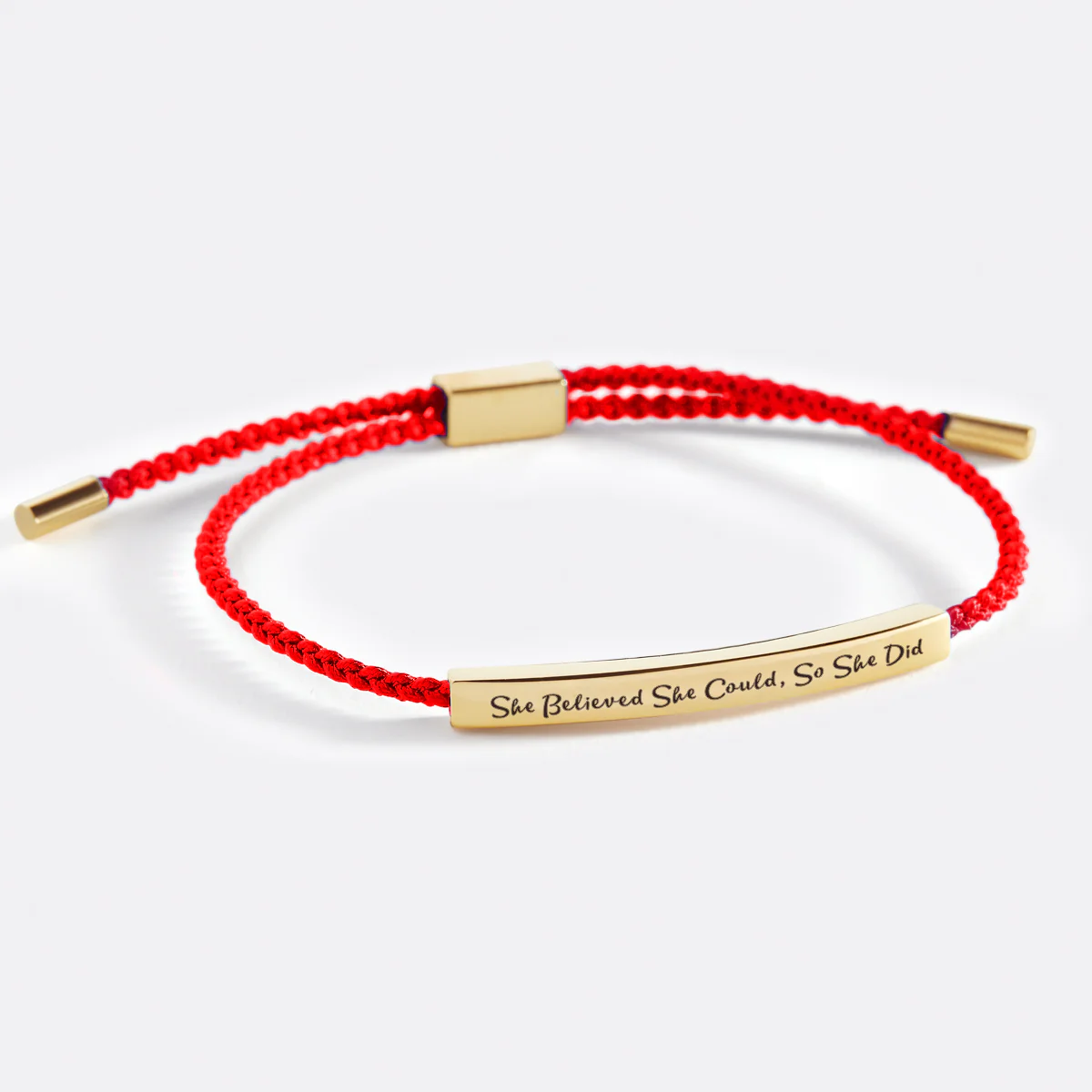 She Believed She Could, So She Did Inspire Bracelet - Image 14