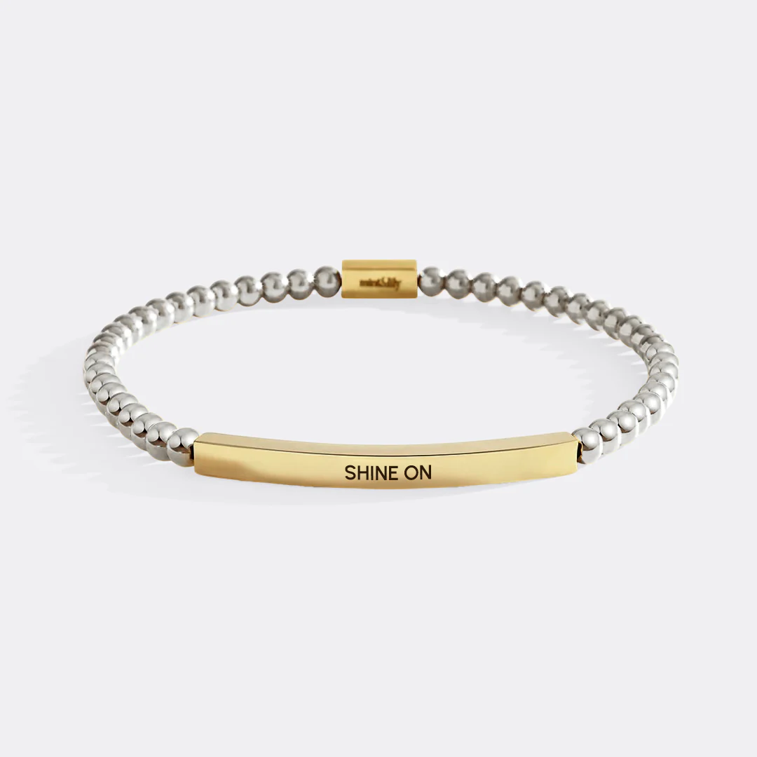 Shine On Beaded Inspire Bracelet - Image 3