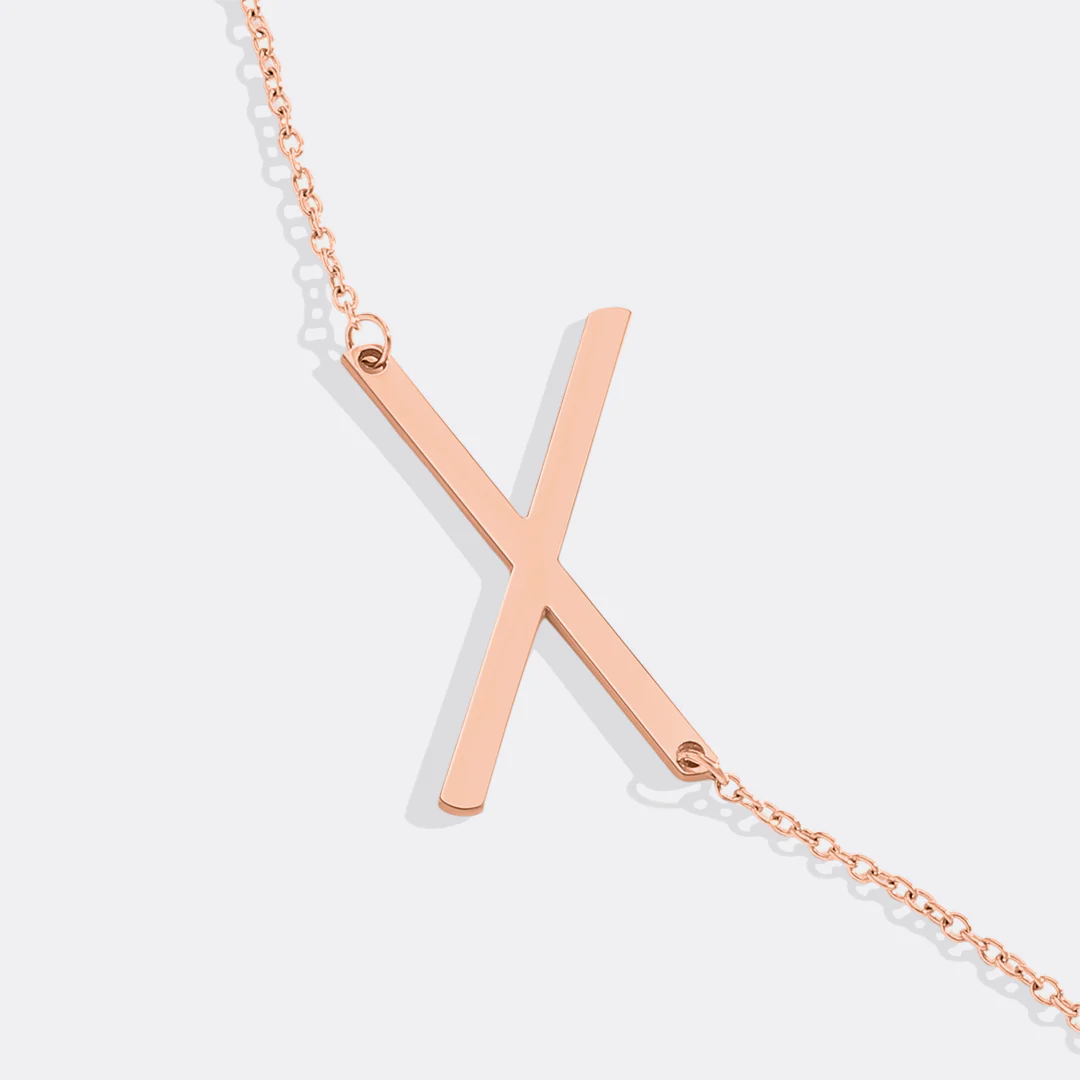 Statement Initial Necklace - Image 104