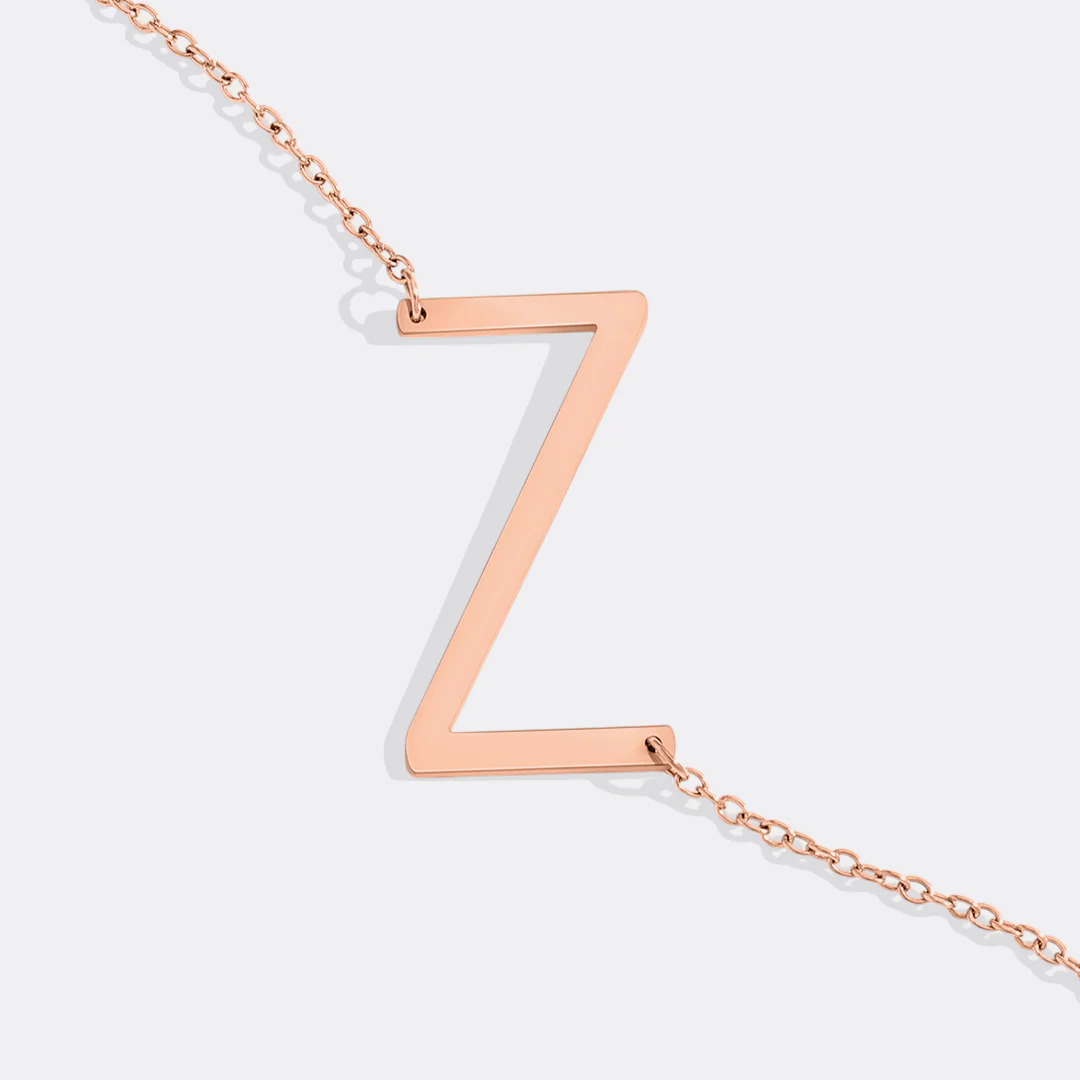 Statement Initial Necklace - Image 112
