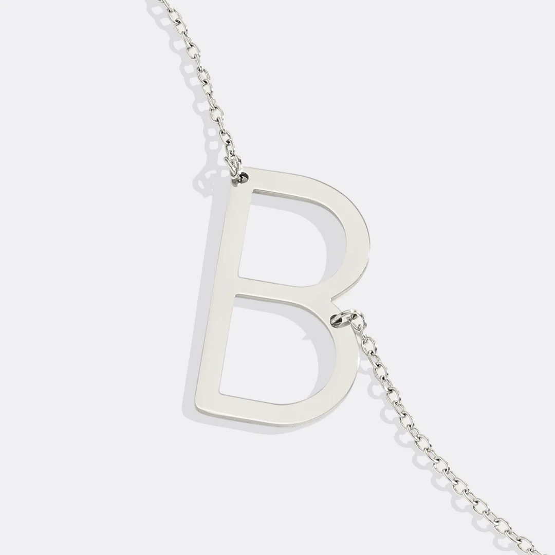 Statement Initial Necklace - Image 114