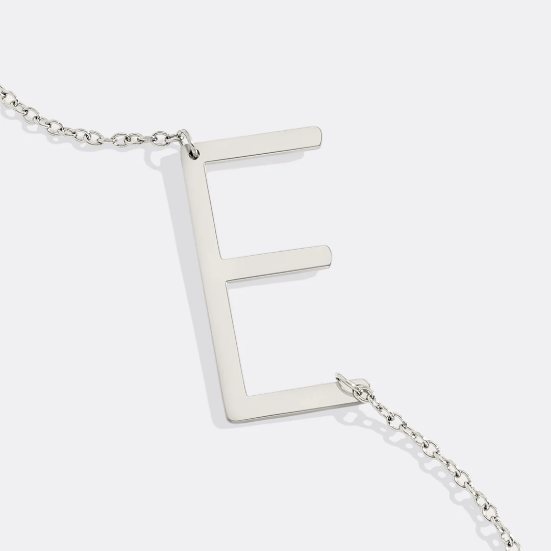 Statement Initial Necklace - Image 117