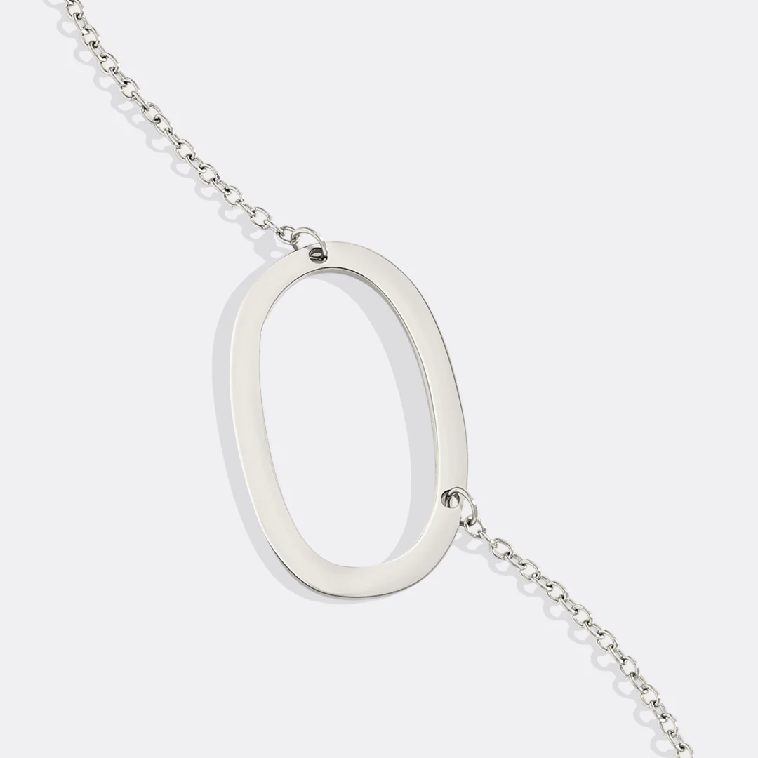 Statement Initial Necklace - Image 124