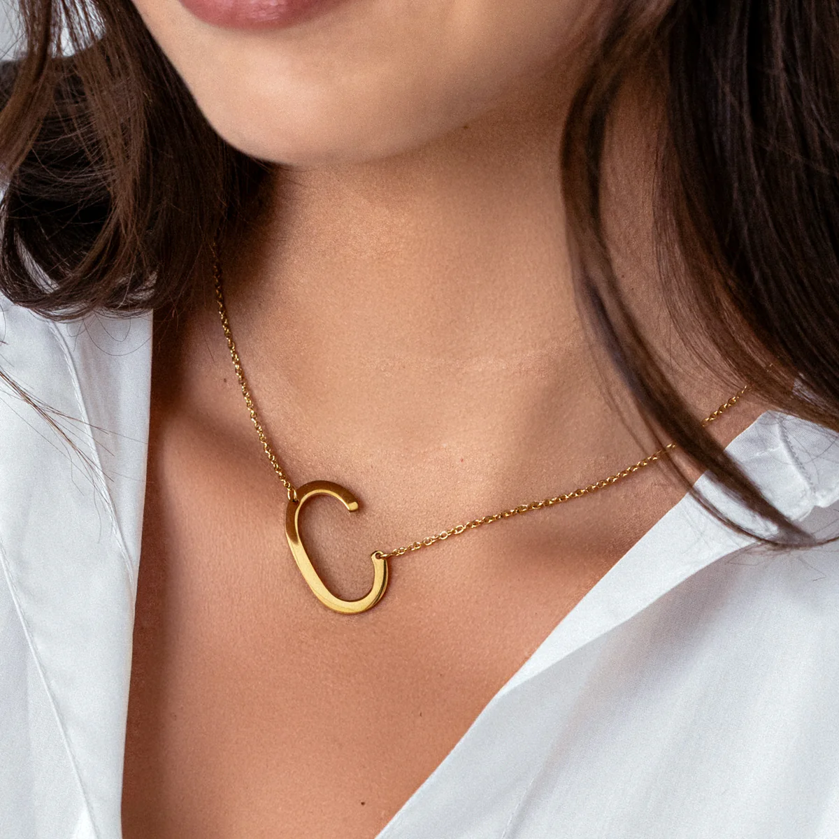 Statement Initial Necklace - Image 16