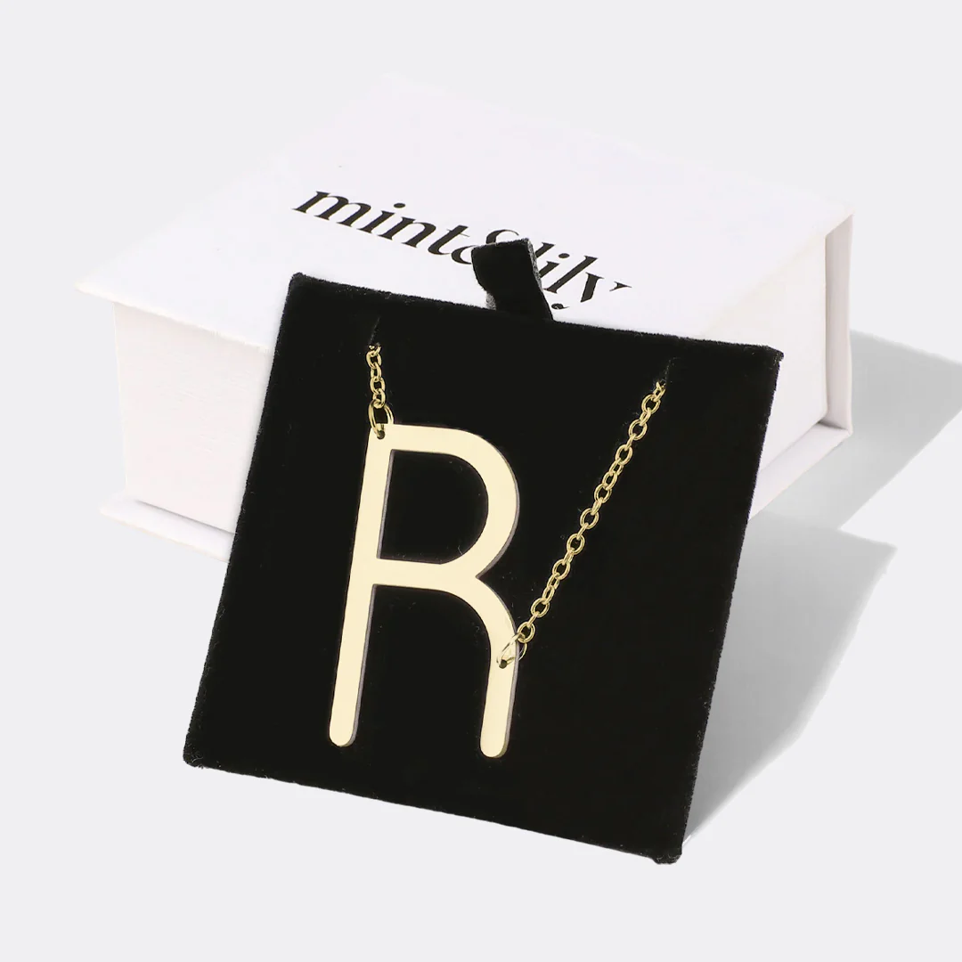 Statement Initial Necklace - Image 26