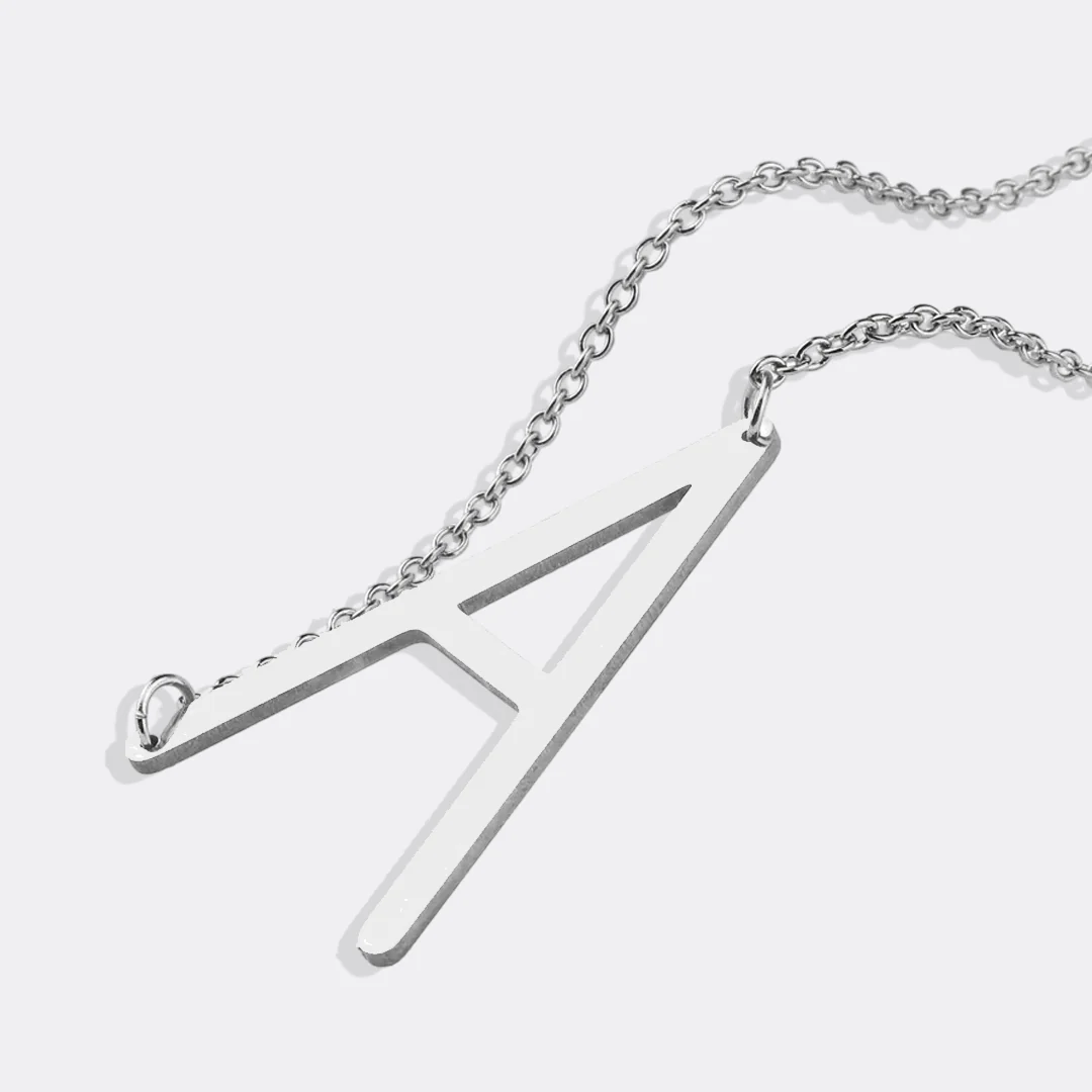 Statement Initial Necklace - Image 35