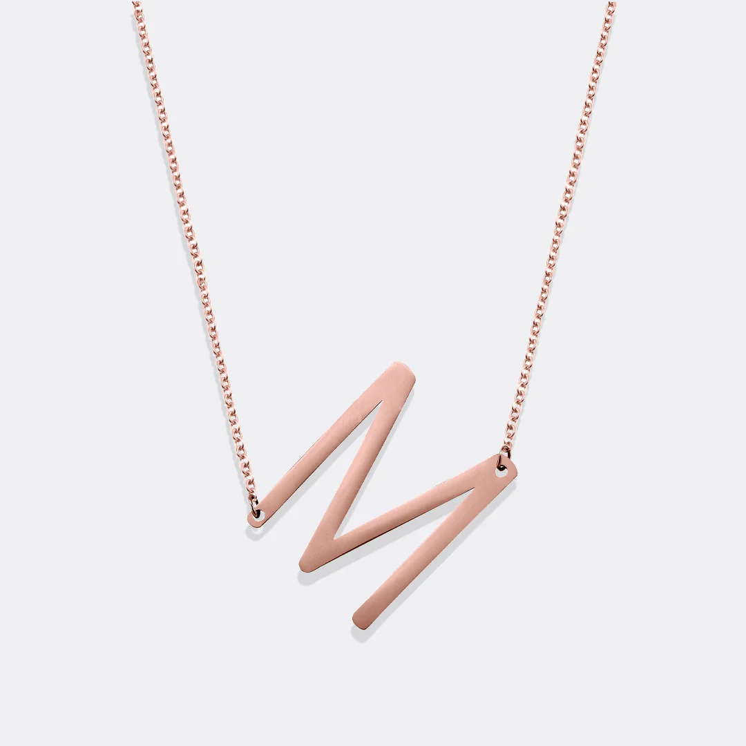 Statement Initial Necklace - Image 38