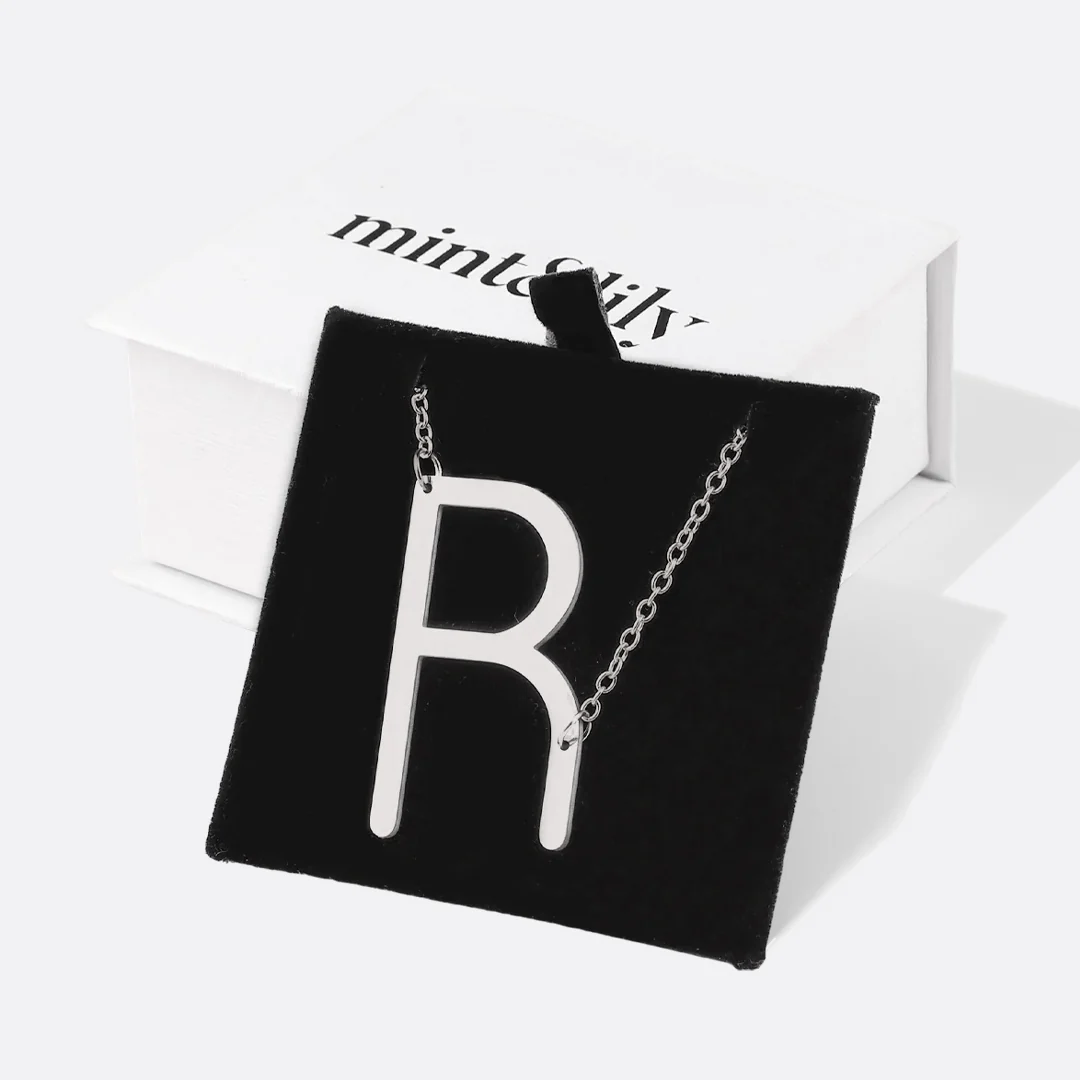 Statement Initial Necklace - Image 42