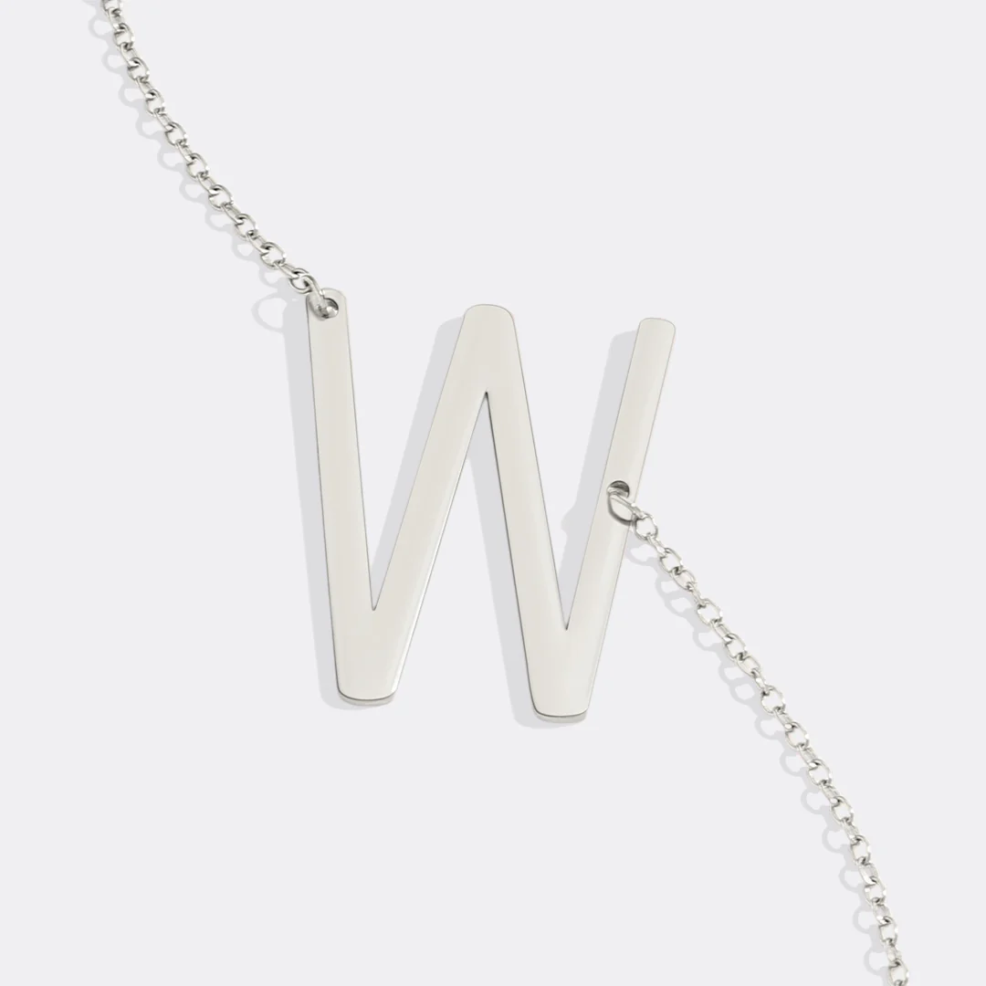 Statement Initial Necklace - Image 52