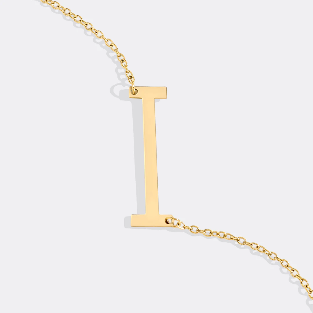 Statement Initial Necklace - Image 64