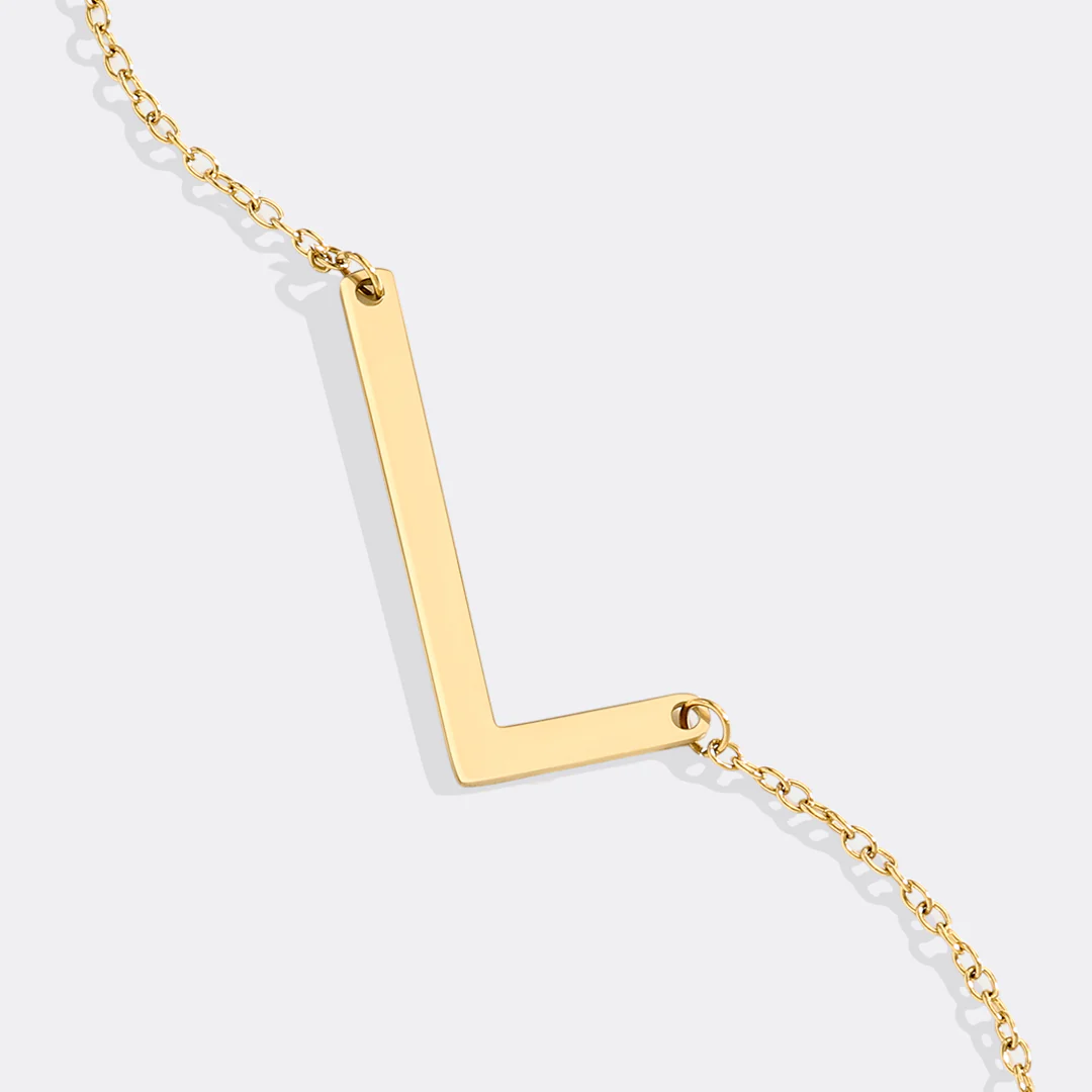 Statement Initial Necklace - Image 66