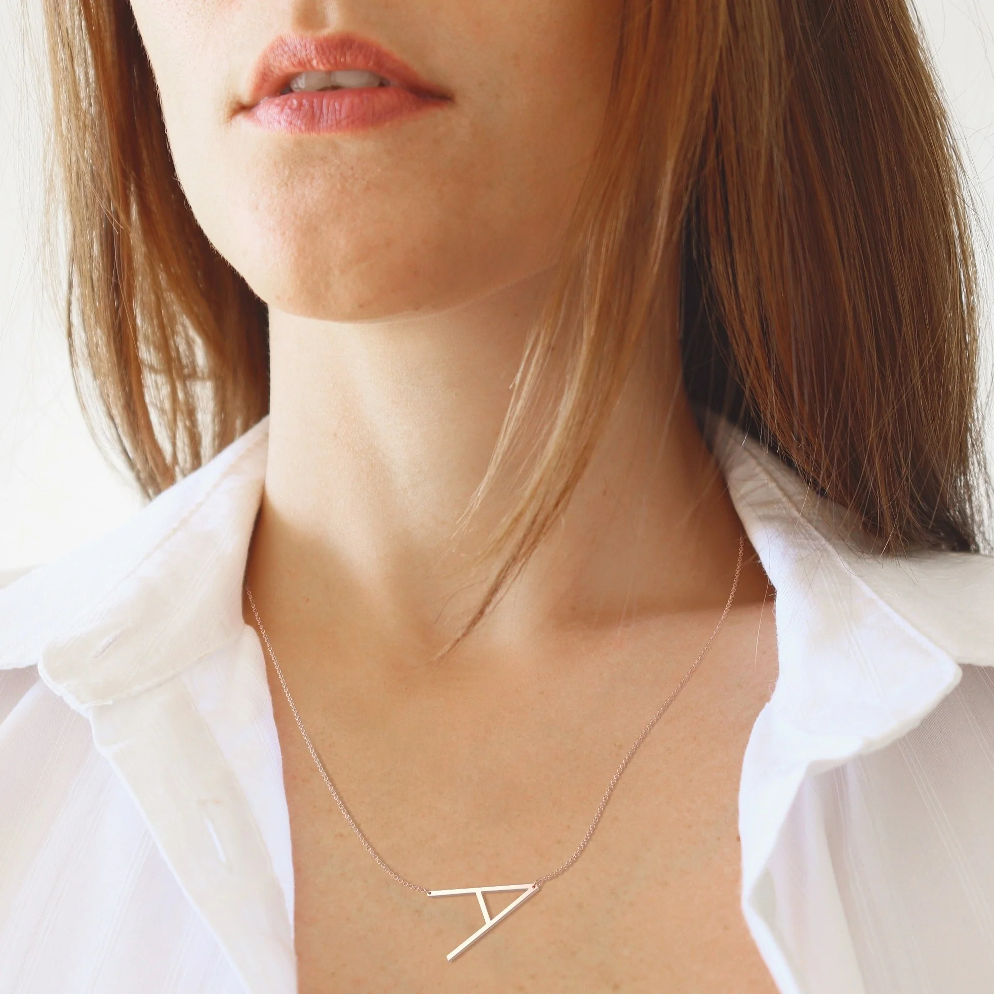 Statement Initial Necklace - Image 7