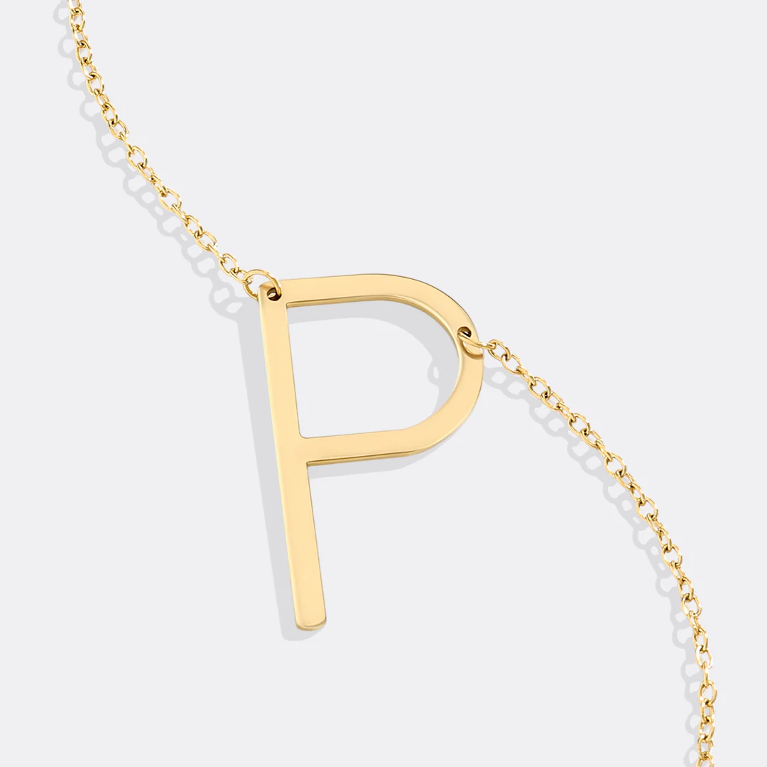 Statement Initial Necklace - Image 70