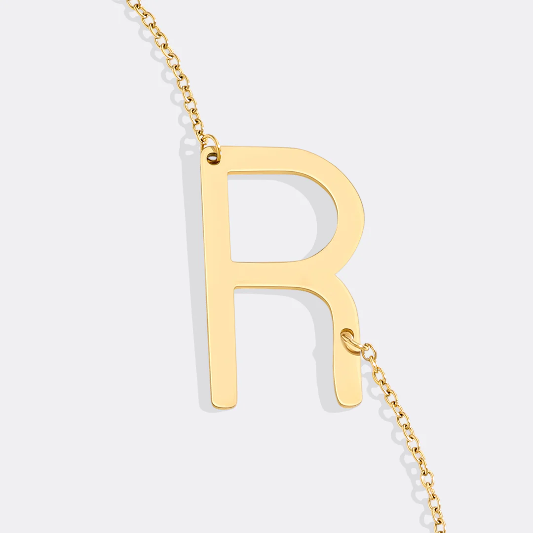 Statement Initial Necklace - Image 72