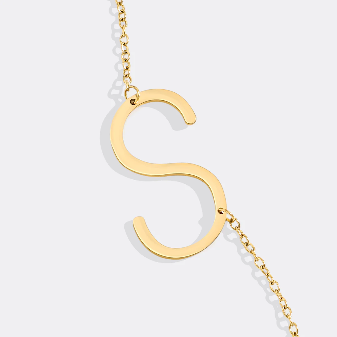Statement Initial Necklace - Image 73
