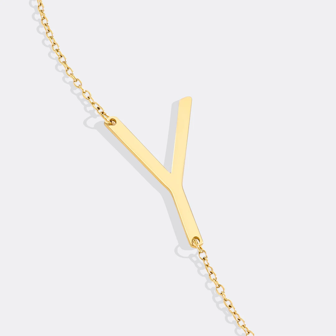 Statement Initial Necklace - Image 79