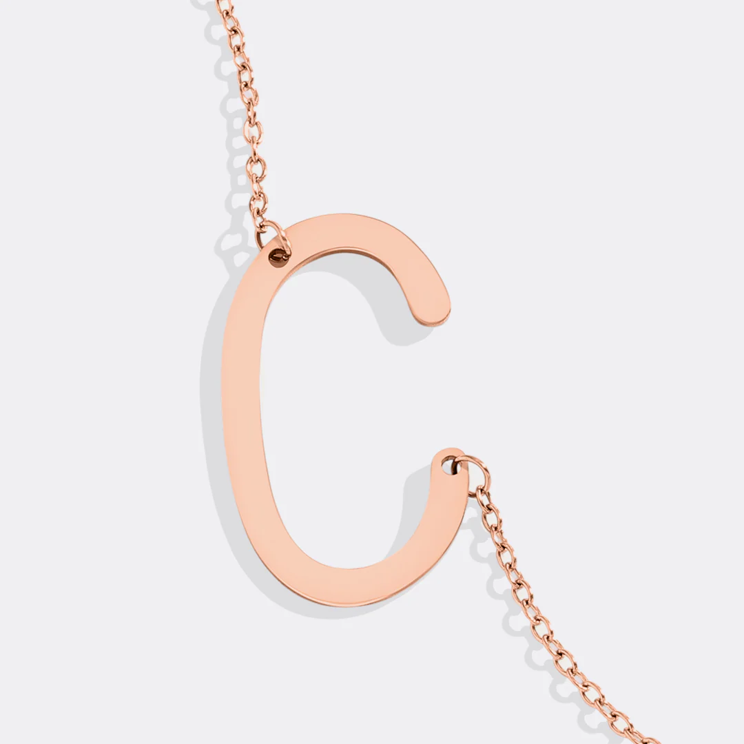 Statement Initial Necklace - Image 83